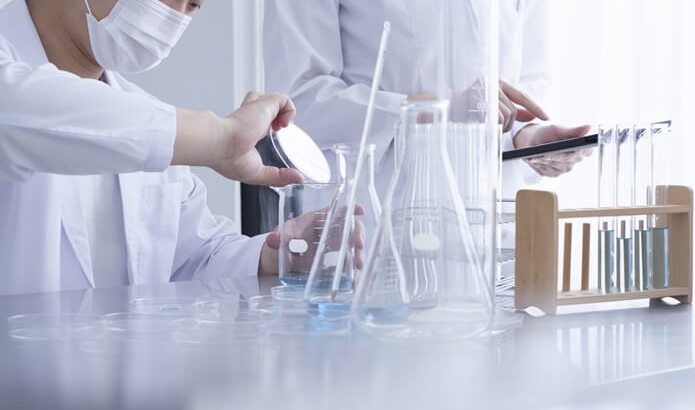 Imagens de laboratório