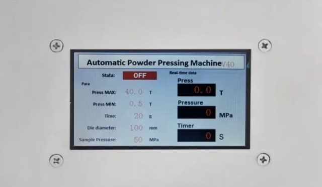 Quanta pressão é necessária numa prensa de laboratório aquecida