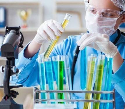 회전 증발기로 시료 농축