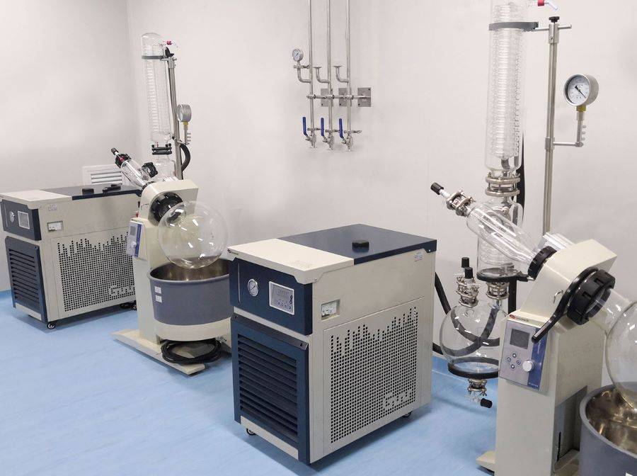 Esempio di evaporatore rotante