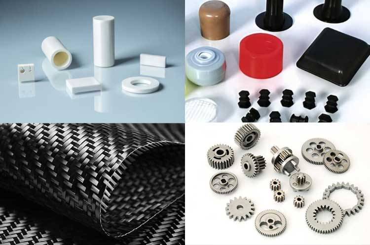 Materiais em pó prensados isostaticamente (materiais compostos de metal-cerâmica-plástico-carbono)