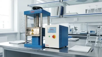 Por que sua prensa de laboratório falha: não é a tonelagem, é o aço