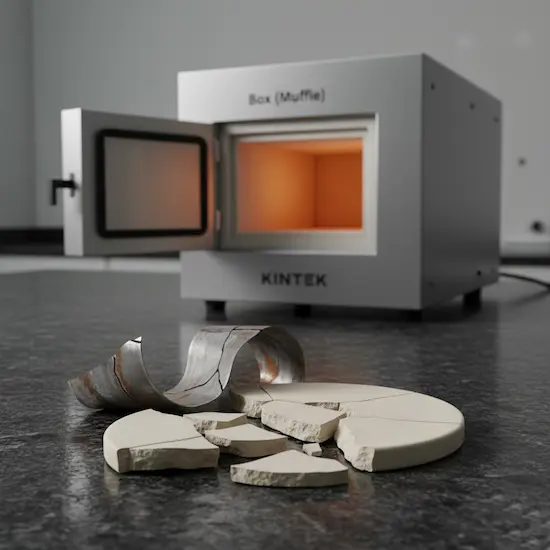 فرن درجة حرارة عالية