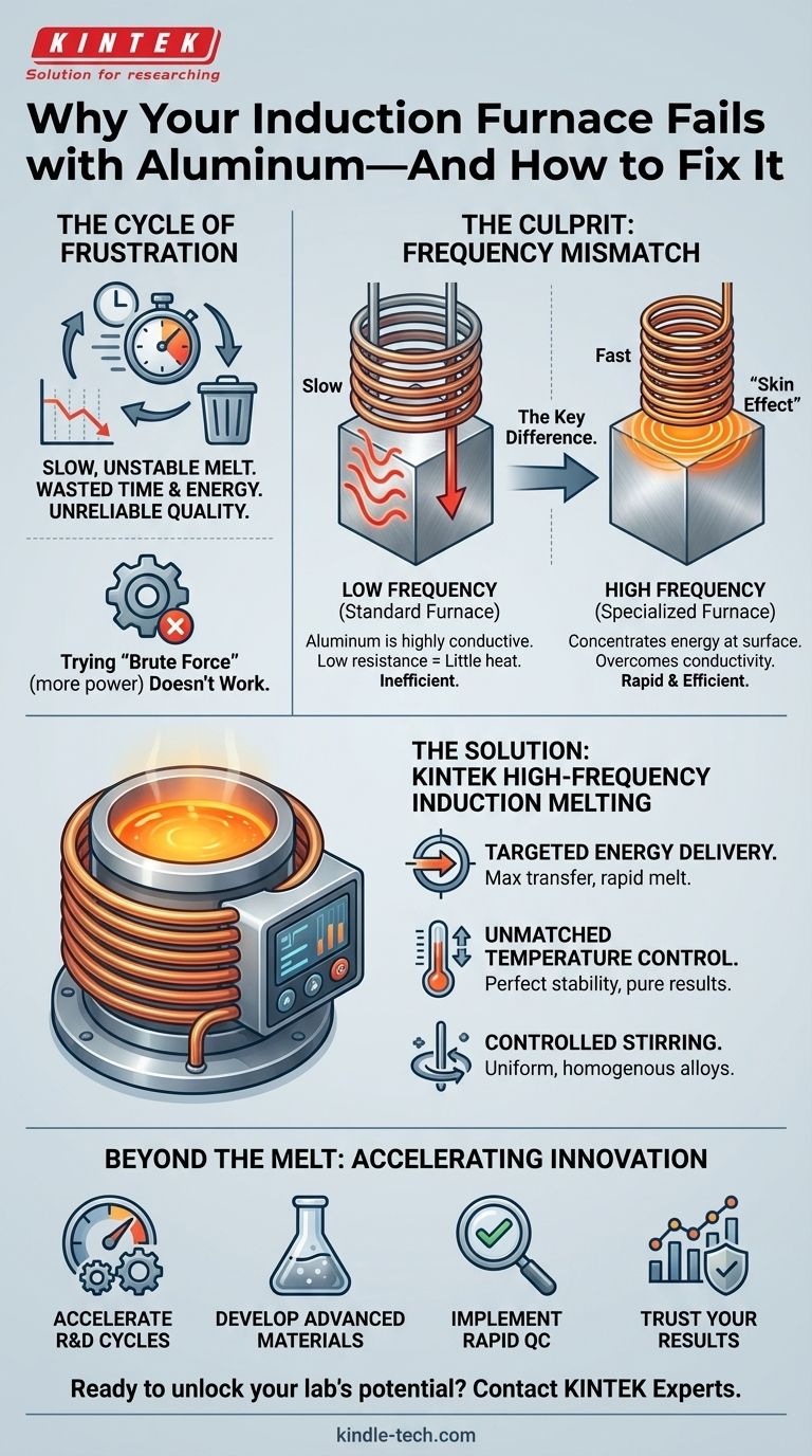 Por que o seu forno de indução falha com o alumínio — e como corrigi-lo definitivamente Guia Visual