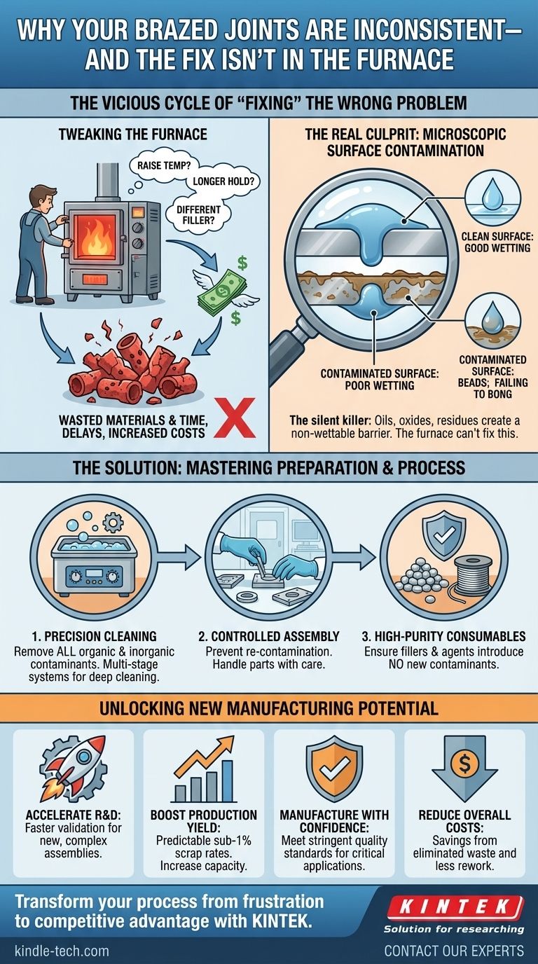 您的钎焊接头为何不一致——而解决方案并非在于炉温 图解指南