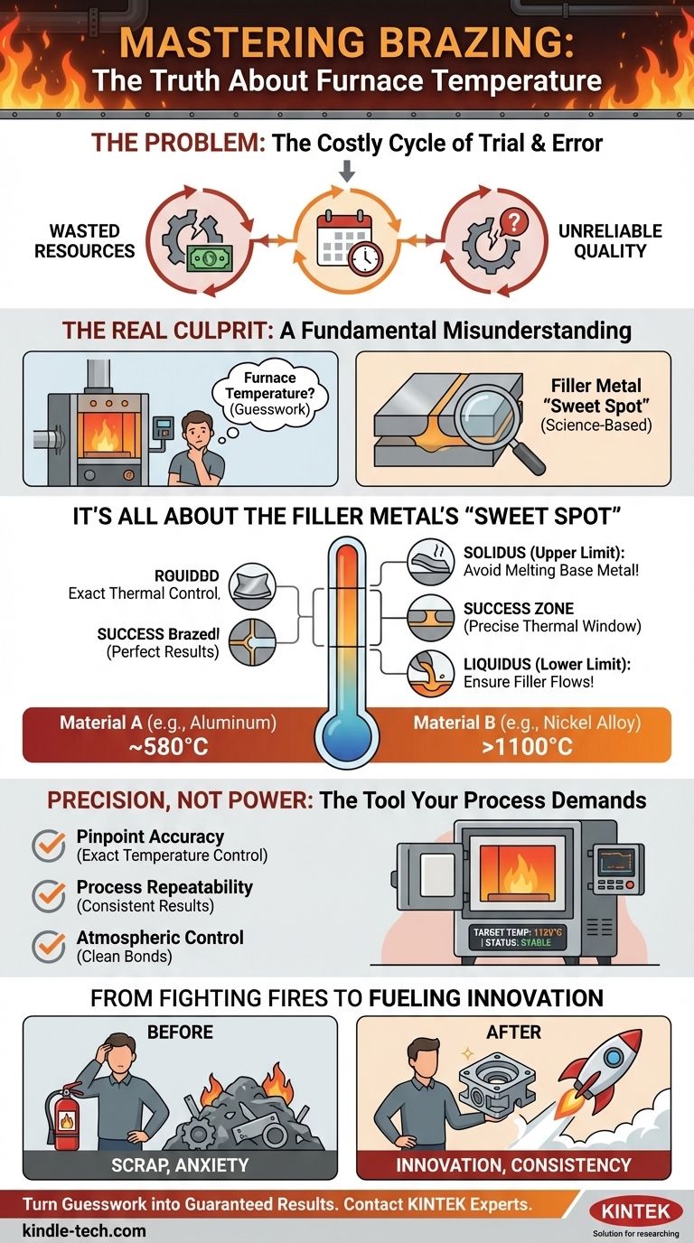 Why Your Brazed Joints Fail: The Truth About Furnace Temperature and How to Master It Visual Guide