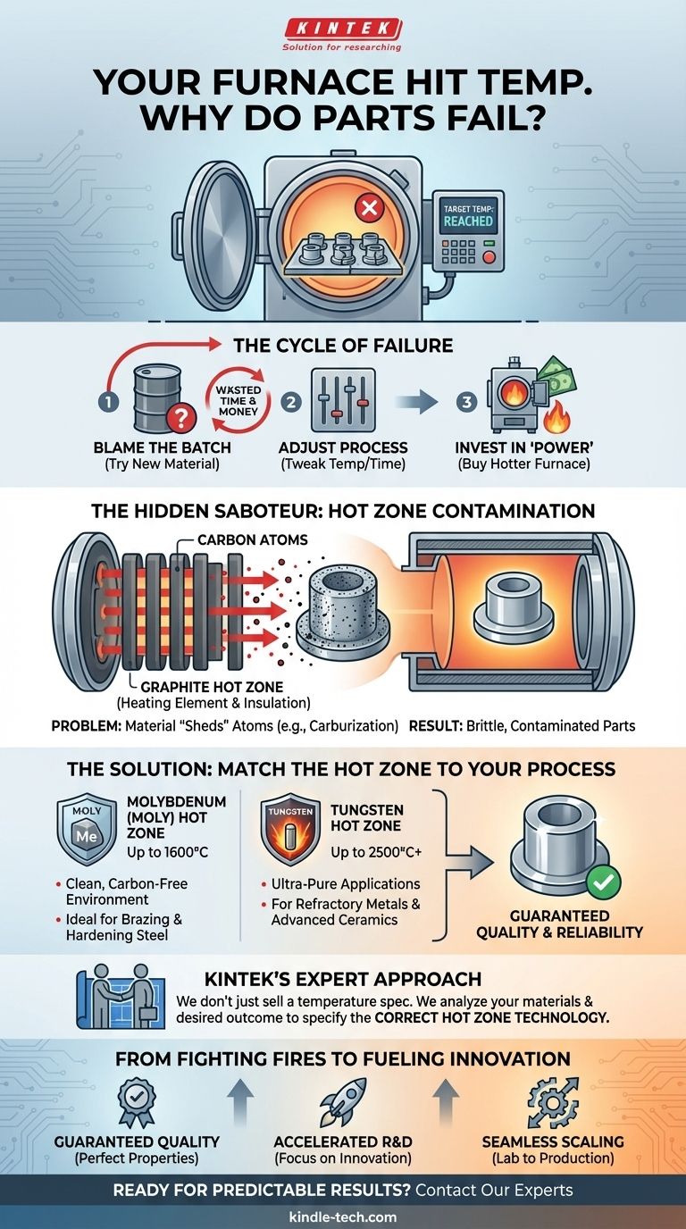 Ihr Ofen hat die richtige Temperatur erreicht. Warum versagen Ihre Teile trotzdem? Visuelle Anleitung