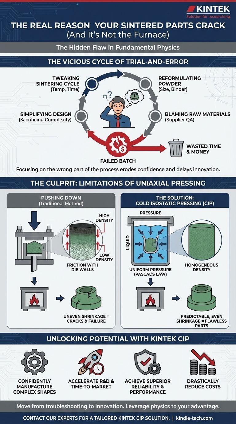 The Real Reason Your Sintered Parts Crack (And It’s Not the Furnace) Visual Guide