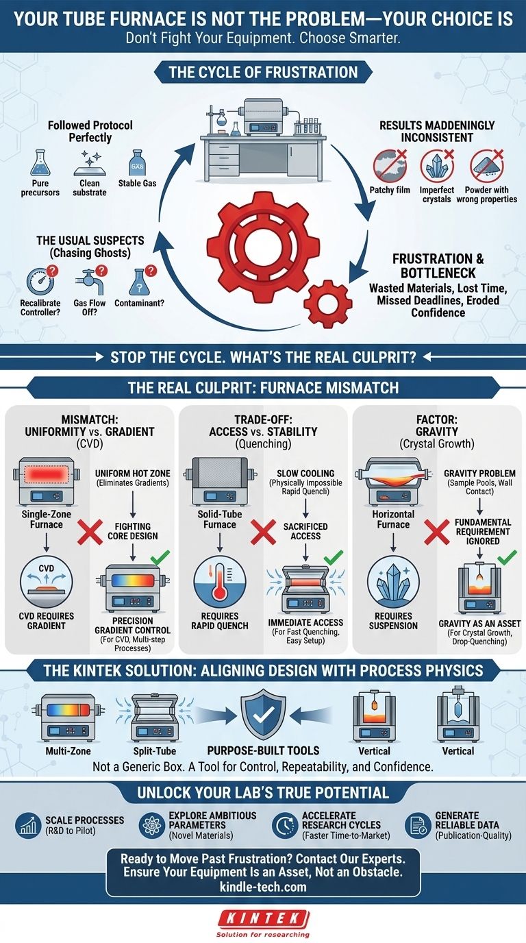 튜브 퍼니스는 문제가 아닙니다. 선택이 문제입니다. 시각적 가이드