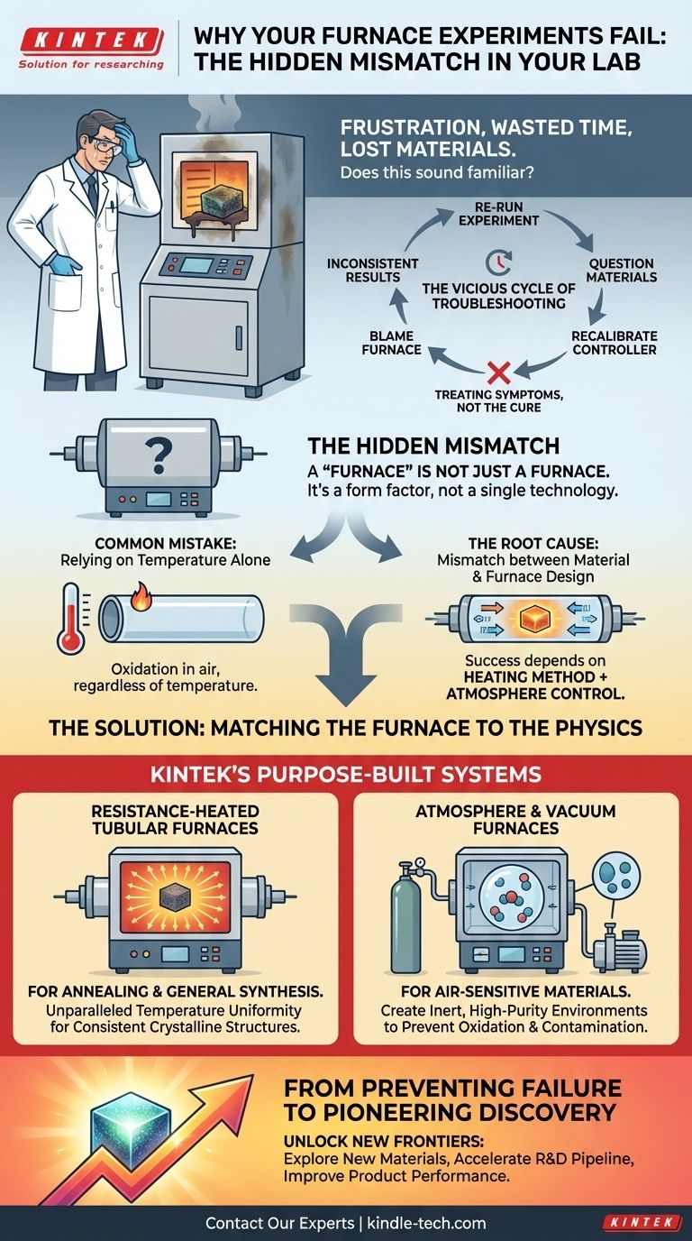 Why Your Furnace Experiments Fail: The Hidden Mismatch in Your Lab Visual Guide