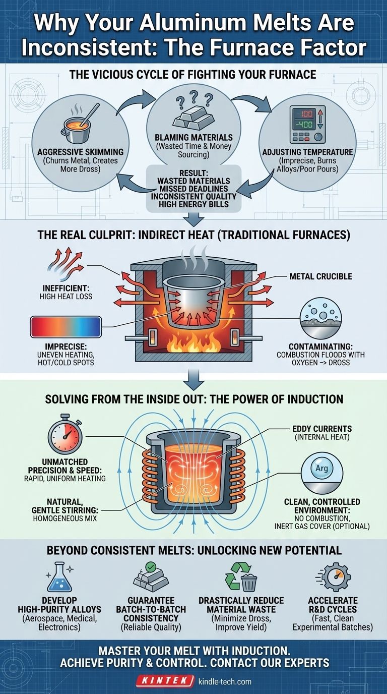 Why Your Aluminum Melts Are Inconsistent—And Why Your Furnace Is to Blame Visual Guide