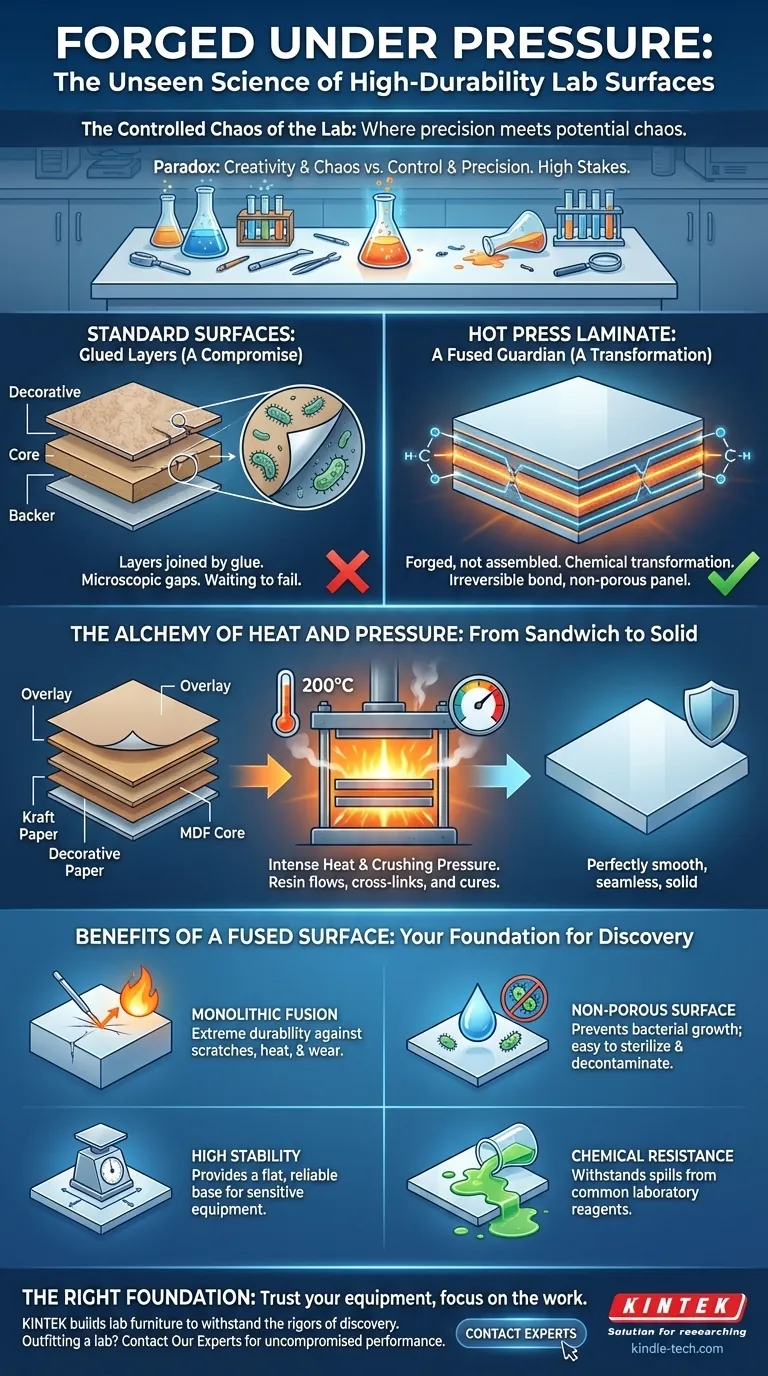 圧力下で鍛造：高耐久性ラボサーフェスの知られざる科学 ビジュアルガイド