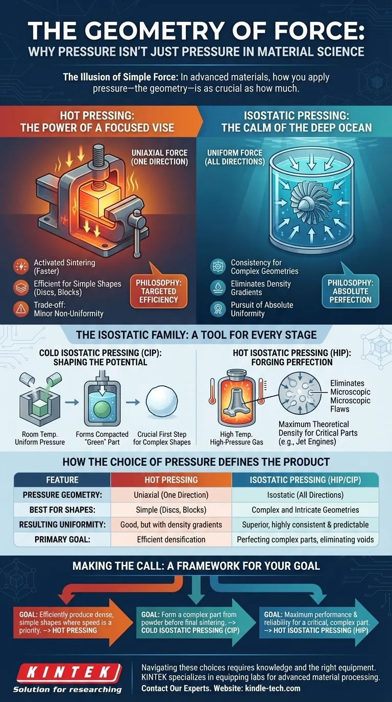 Die Geometrie der Kraft: Warum Druck in der Materialwissenschaft nicht nur Druck ist Visuelle Anleitung