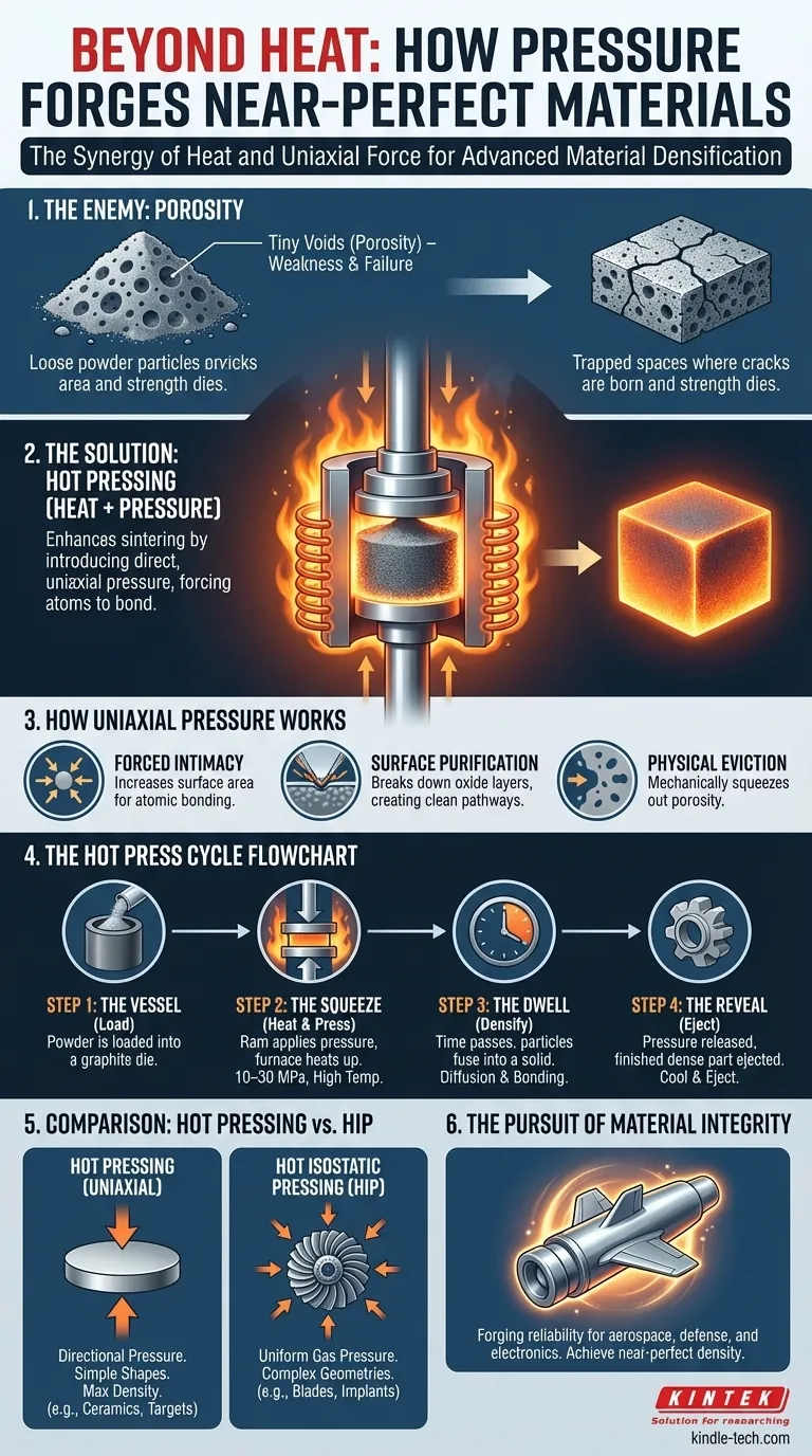 Más allá del calor: Cómo la presión forja materiales casi perfectos Guía Visual