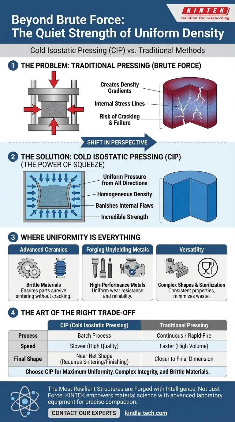За гранью грубой силы: Тихая мощь равномерной плотности Визуальное руководство