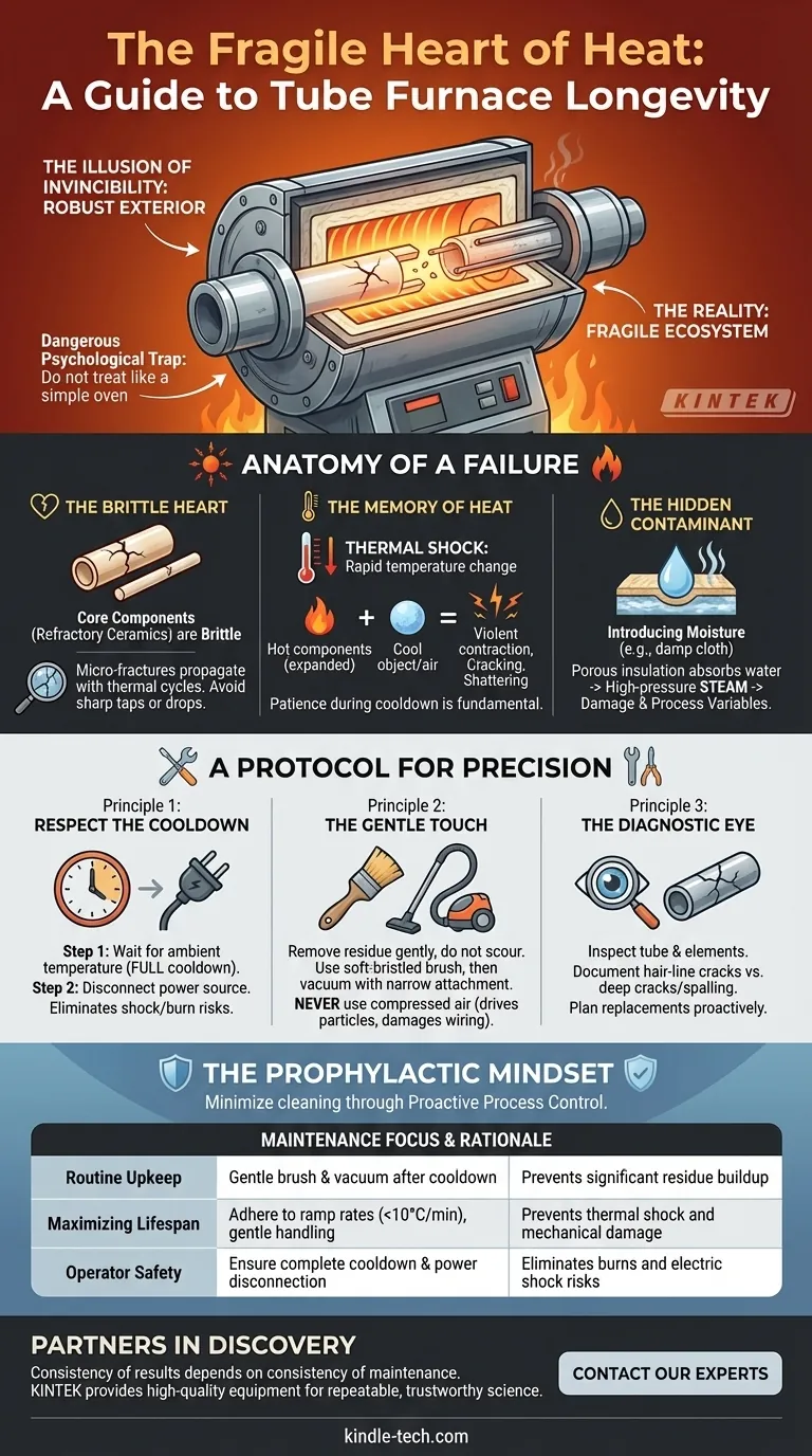 The Fragile Heart of Heat: A Guide to Tube Furnace Longevity Visual Guide