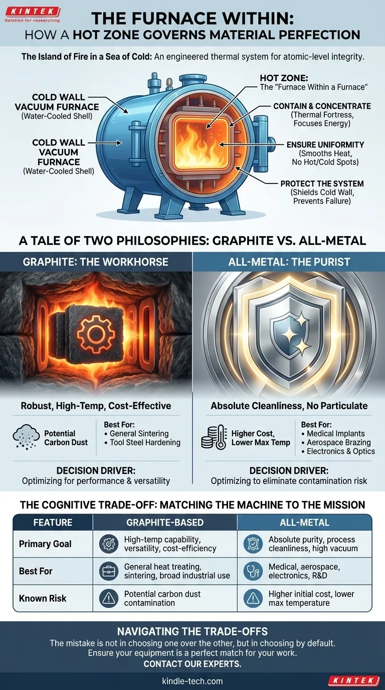 A Fornalha Interior: Como o Design de uma Zona Quente Governa a Perfeição do Material Guia Visual
