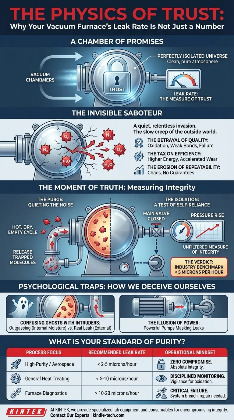 信任的物理学：为什么您的真空炉的泄漏率不仅仅是一个数字 图解指南