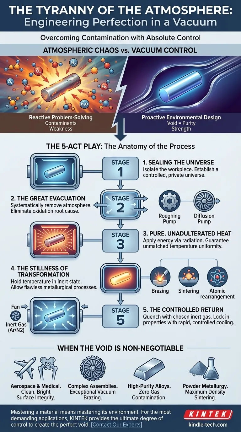 The Tyranny of the Atmosphere: Engineering Perfection in a Vacuum Visual Guide