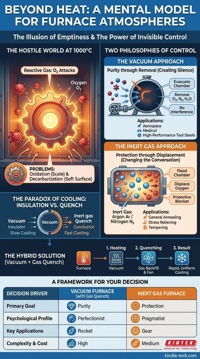 熱処理を超えて：炉内雰囲気のメンタルモデル ビジュアルガイド