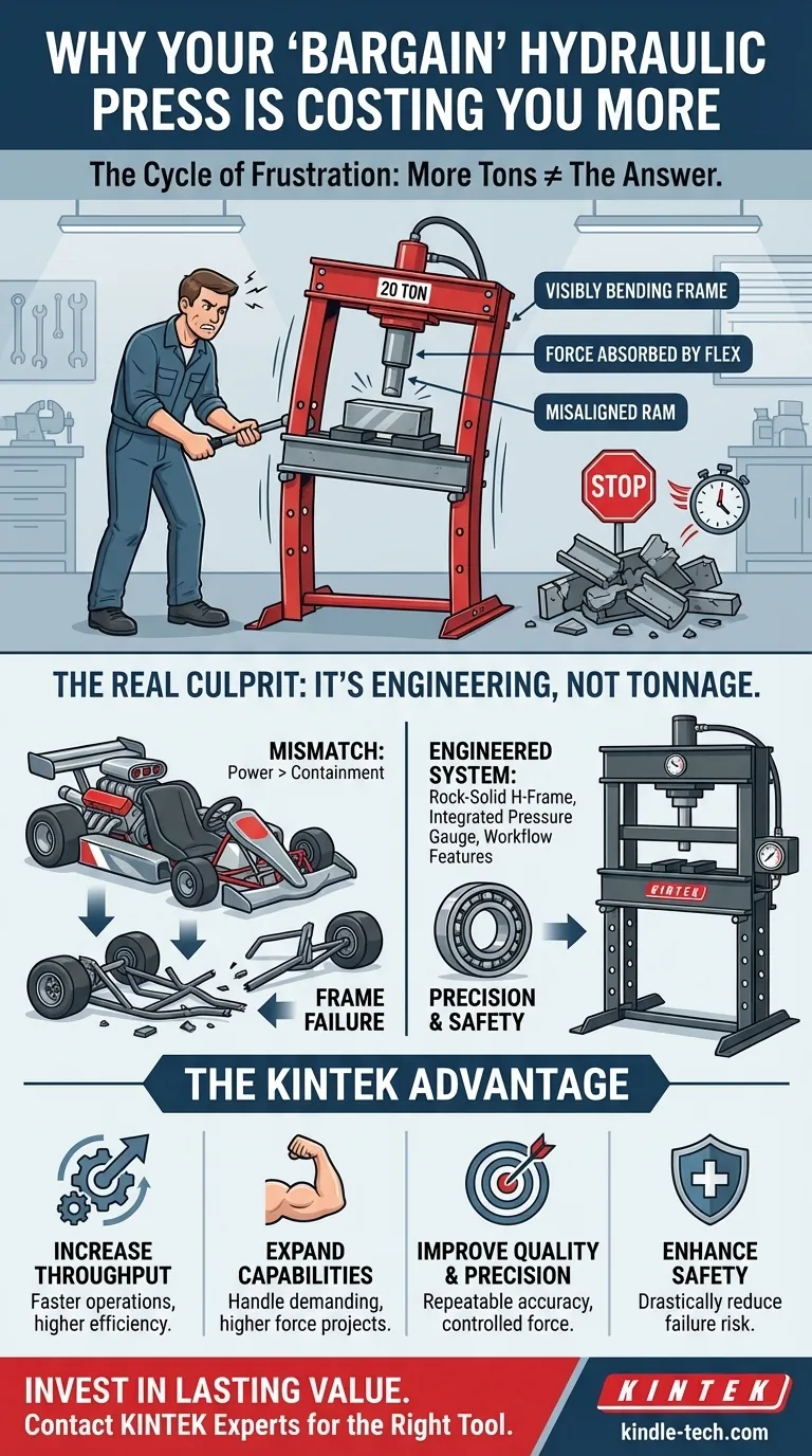 لماذا "صفقة" مكبس الهيدروليكي الخاص بك يكلفك أكثر مما تعتقد دليل مرئي