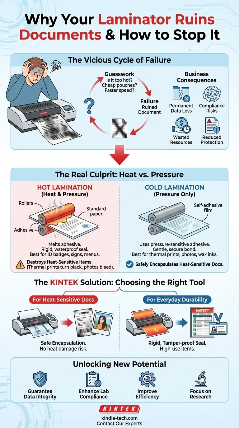 라미네이터가 문서를 계속 망치는 이유—그리고 이를 영구적으로 막는 방법 시각적 가이드