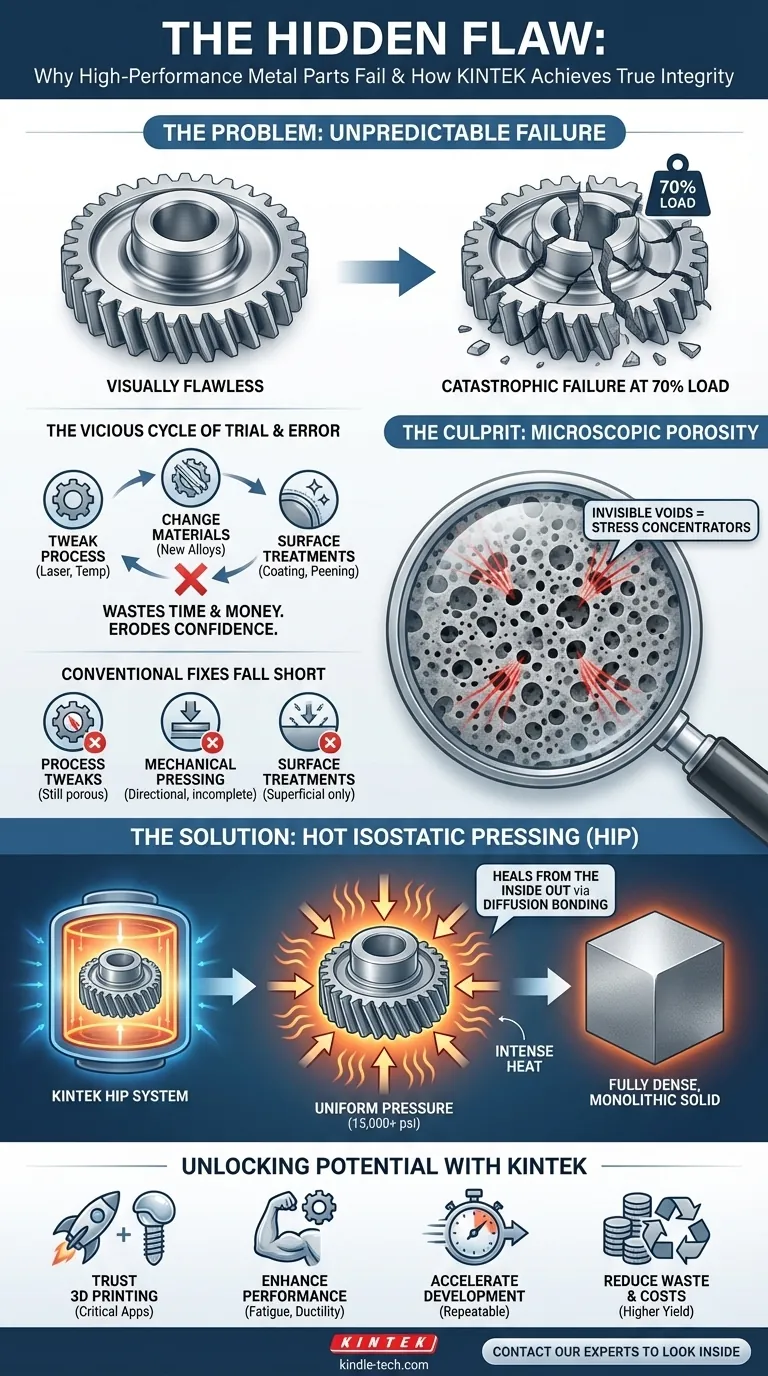 Le défaut caché : pourquoi vos pièces métalliques haute performance échouent et comment obtenir une véritable intégrité des matériaux Guide Visuel
