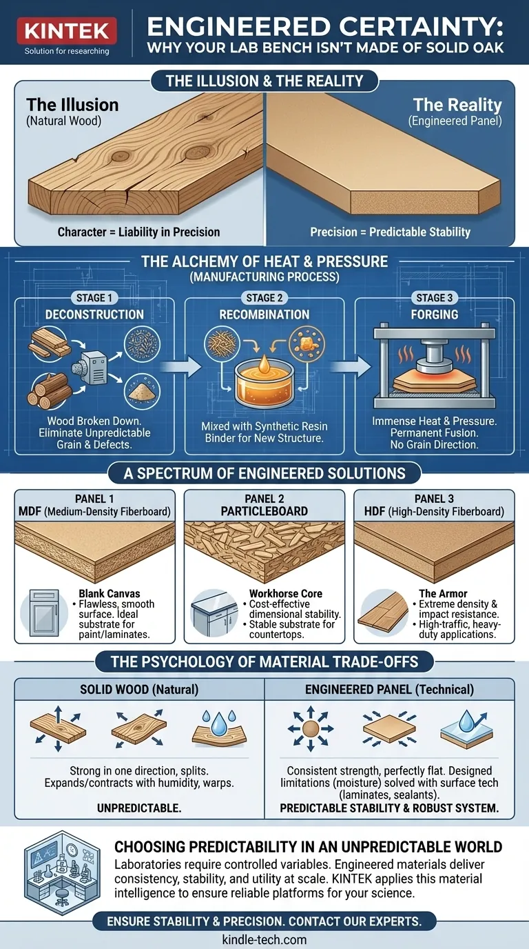 Engineered Certainty: Why Your Lab Bench Isn't Made of Solid Oak Visual Guide