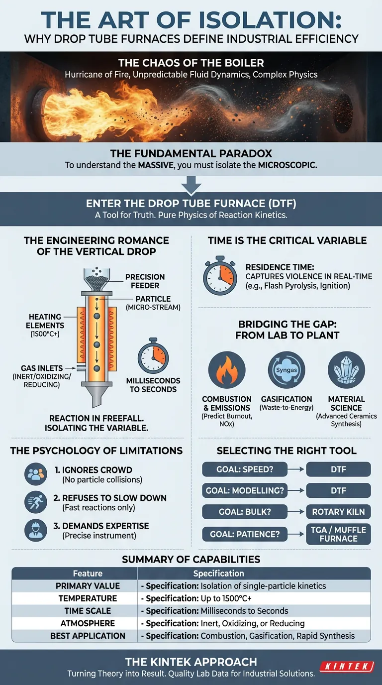 고립의 기술: 왜 드롭 튜브 퍼니스가 산업 효율성을 정의하는가 시각적 가이드