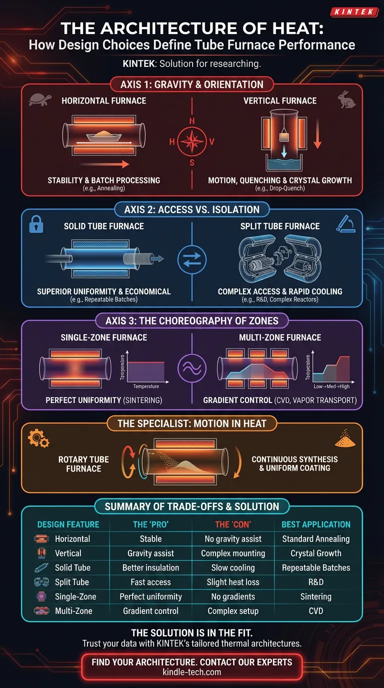 The Architecture of Heat: How Design Choices Define Tube Furnace Performance Visual Guide