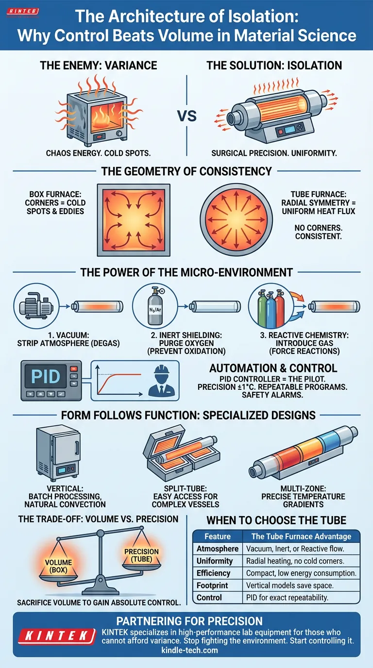 L'Architettura dell'Isolamento: Perché il Controllo Batte il Volume nella Scienza dei Materiali Guida Visiva