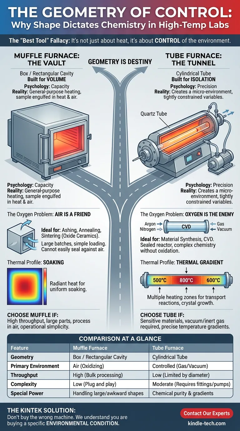 Die Geometrie der Kontrolle: Warum die Form die Chemie in Hochtemperatur-Laboren bestimmt Visuelle Anleitung