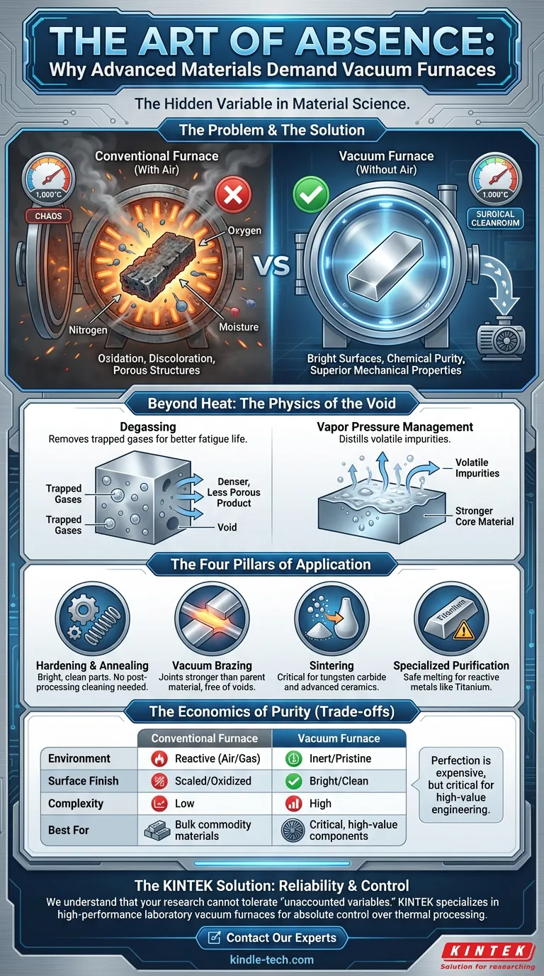 缺失的艺术：为何先进材料需要真空炉 图解指南