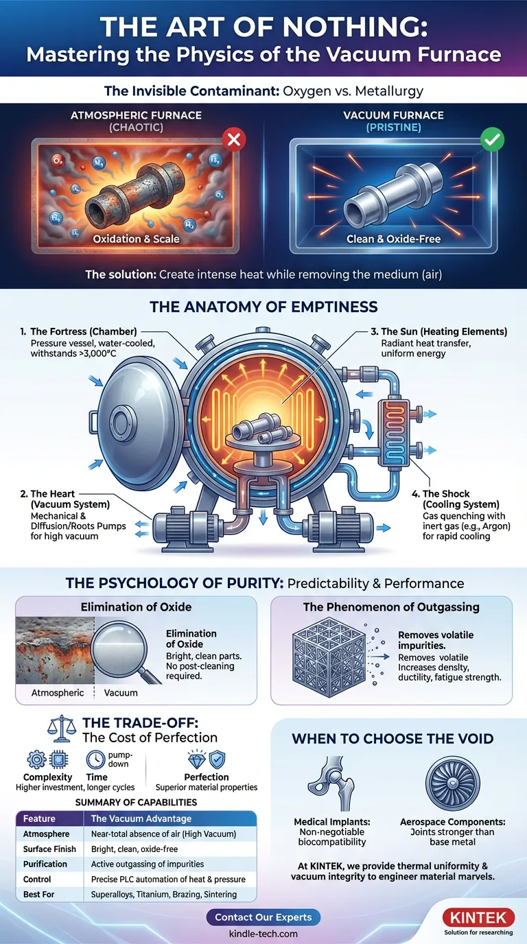 L'Art du Rien : Maîtriser la Physique du Four à Vide Guide Visuel