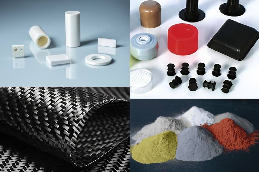 Materiais em pó prensados isostaticamente (pó metálico, cerâmica, plásticos, compósitos de carbono)