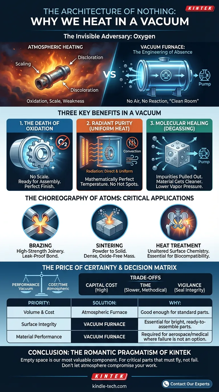 Die Architektur des Nichts: Warum wir im Vakuum heizen Visuelle Anleitung