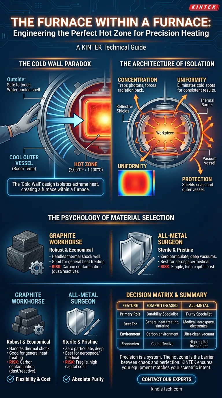 Der Ofen im Ofen: Die perfekte Heißzone für Präzisionserwärmung entwickeln Visuelle Anleitung