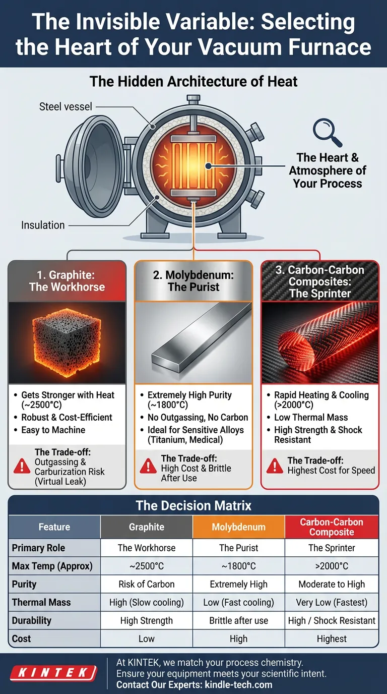 Невидимая переменная: Выбор сердца вашей вакуумной печи Визуальное руководство