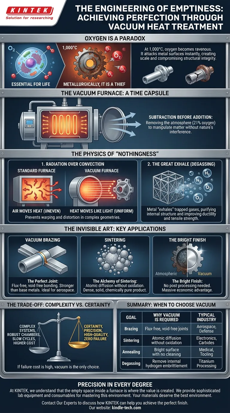La Ingeniería del Vacío: Alcanzar la Perfección a Través del Tratamiento Térmico al Vacío Guía Visual