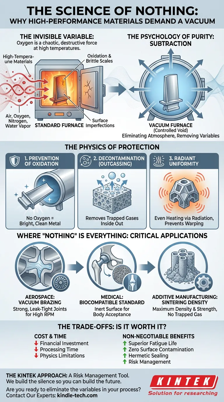 The Science of Nothing: Why High-Performance Materials Demand a Vacuum Visual Guide