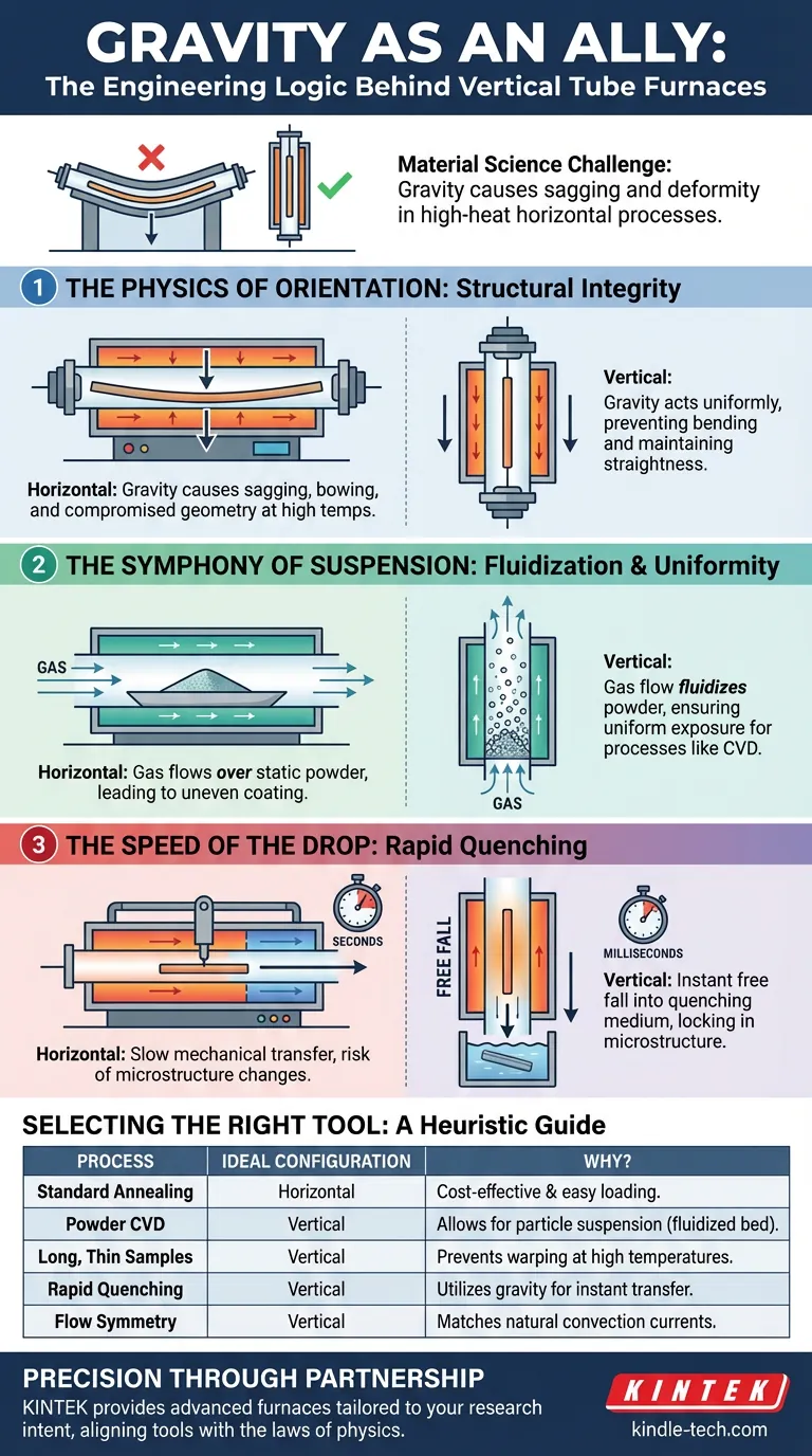 La gravità come alleata: la logica ingegneristica dietro i forni a tubo verticale Guida Visiva