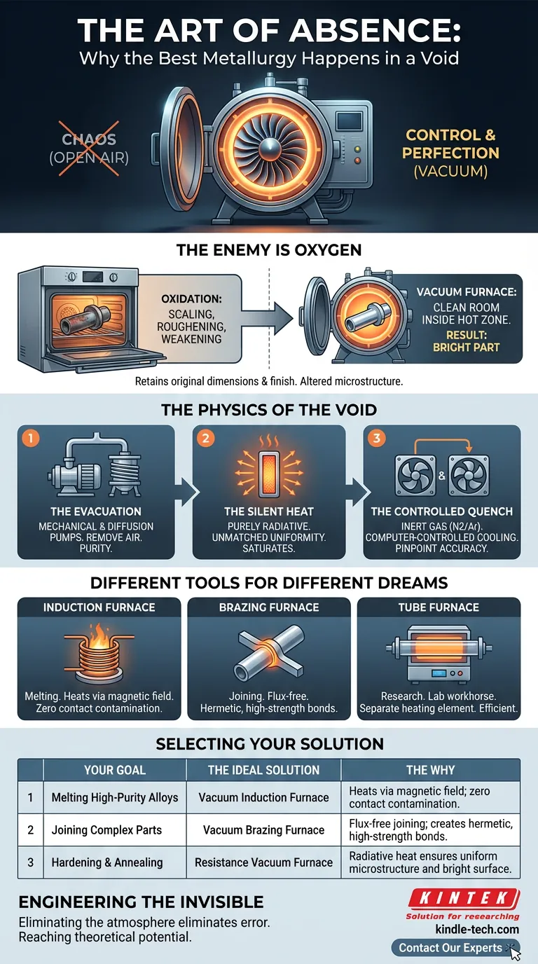 El arte de la ausencia: por qué la mejor metalurgia ocurre en un vacío Guía Visual