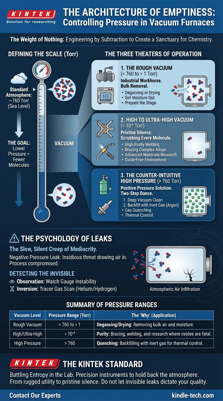 L'Architettura del Vuoto: Controllo della Pressione nei Forni Sottovuoto Guida Visiva