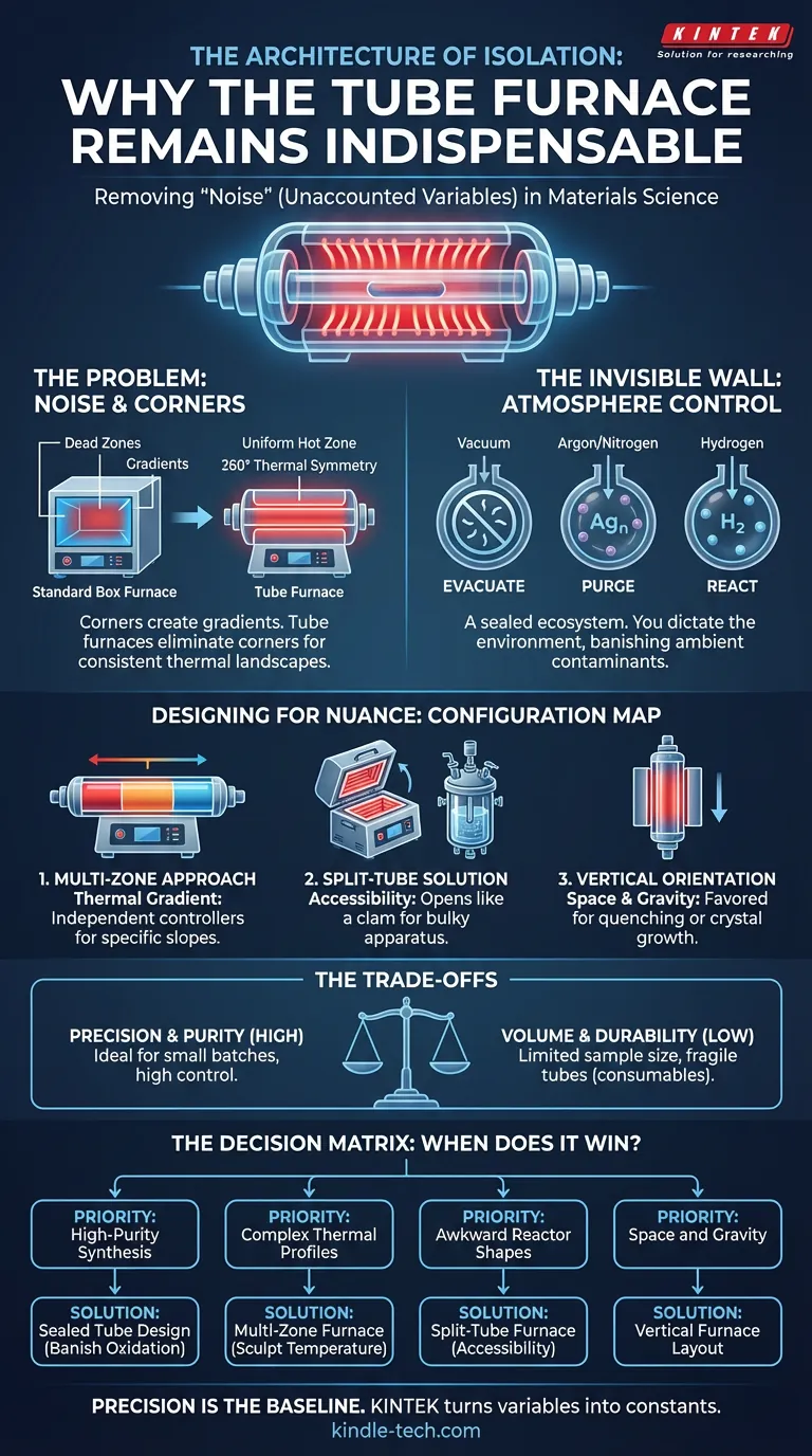 The Architecture of Isolation: Why the Tube Furnace Remains Indispensable Visual Guide