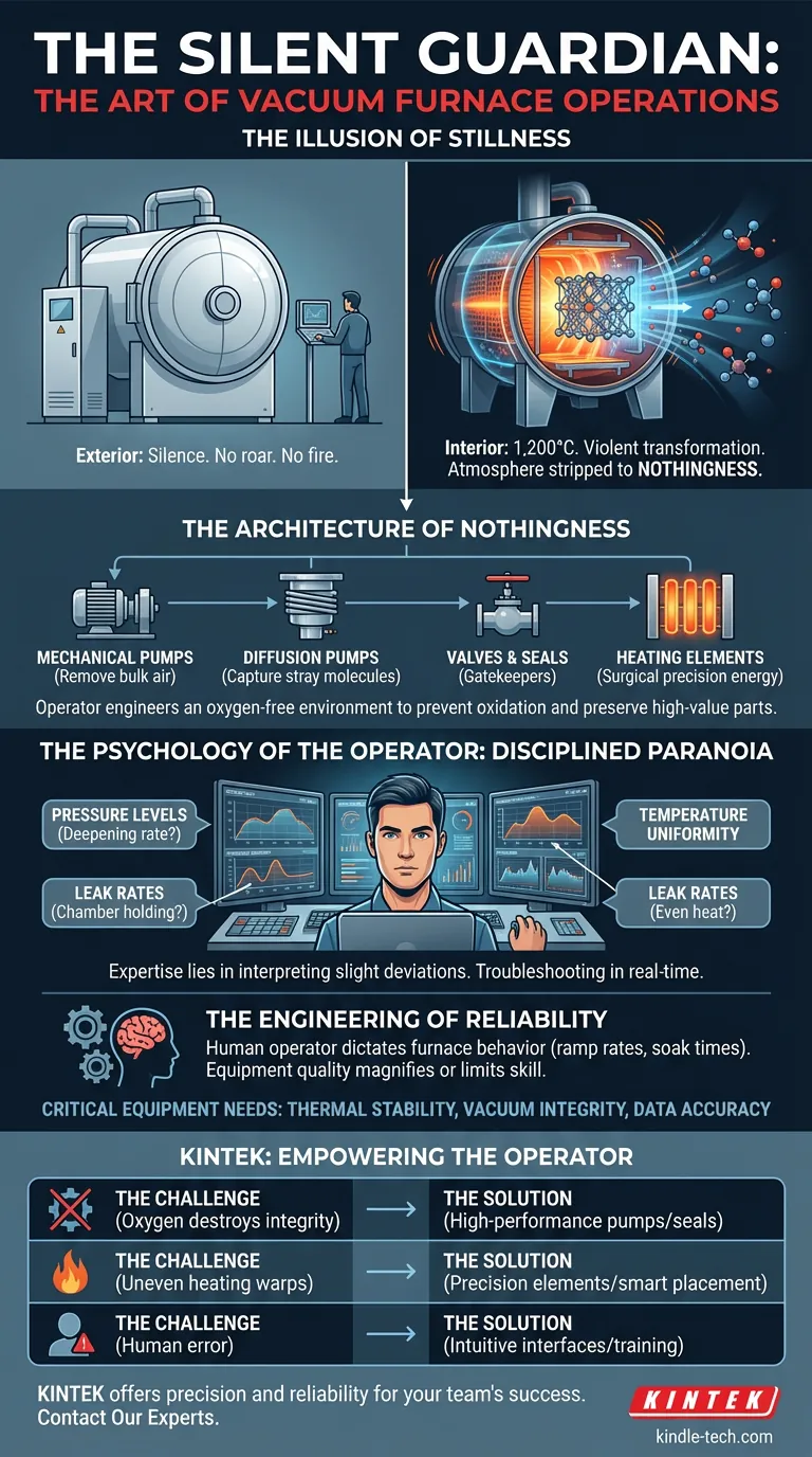 O Guardião Silencioso: Por Que as Operações de Fornos a Vácuo São uma Forma de Arte Guia Visual