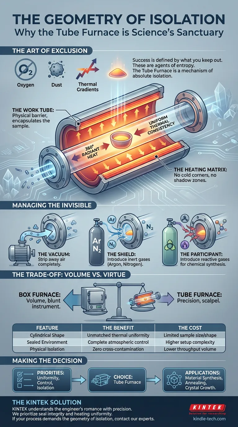 隔离的几何学：为什么管式炉是科学的圣殿 图解指南