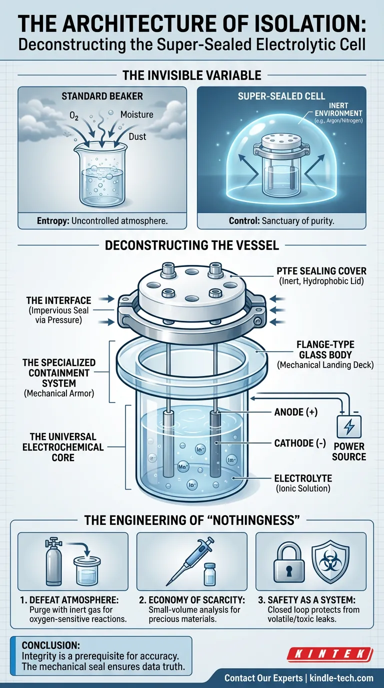 The Architecture of Isolation: Deconstructing the Super-Sealed Electrolytic Cell Visual Guide