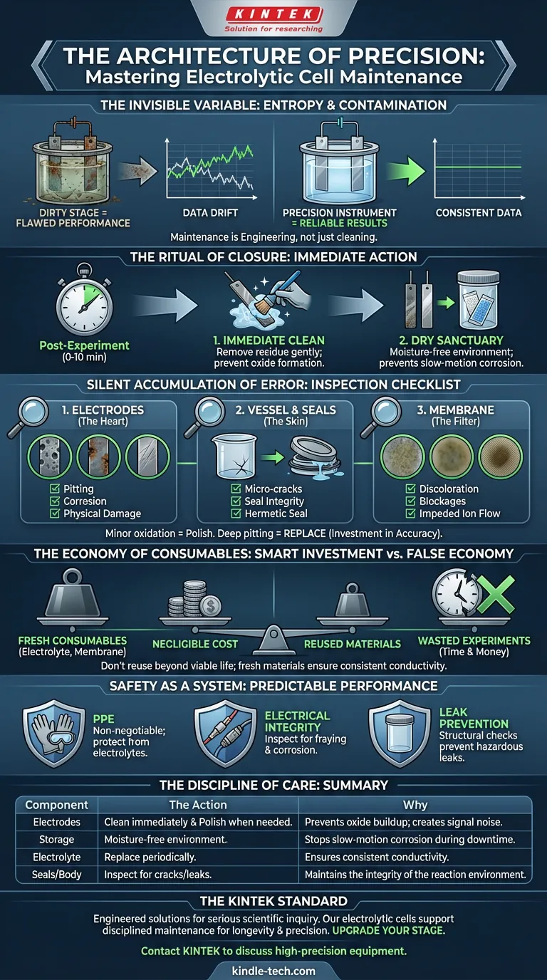 정밀도의 아키텍처: 전기분해 셀 유지보수의 마스터링 시각적 가이드