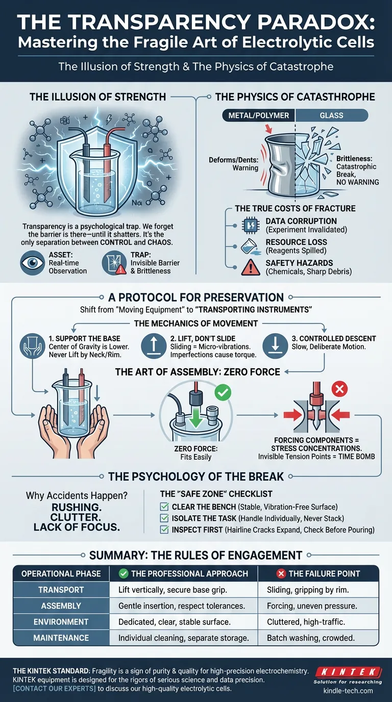 透明度悖论：掌握电解池的脆弱艺术 图解指南