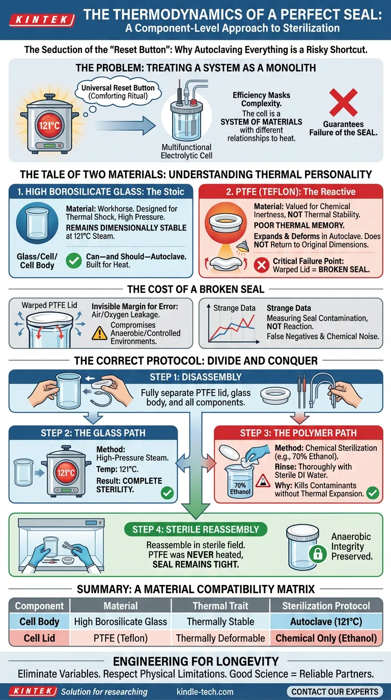 La thermodynamique d'un joint parfait : une approche au niveau des composants pour la stérilisation Guide Visuel